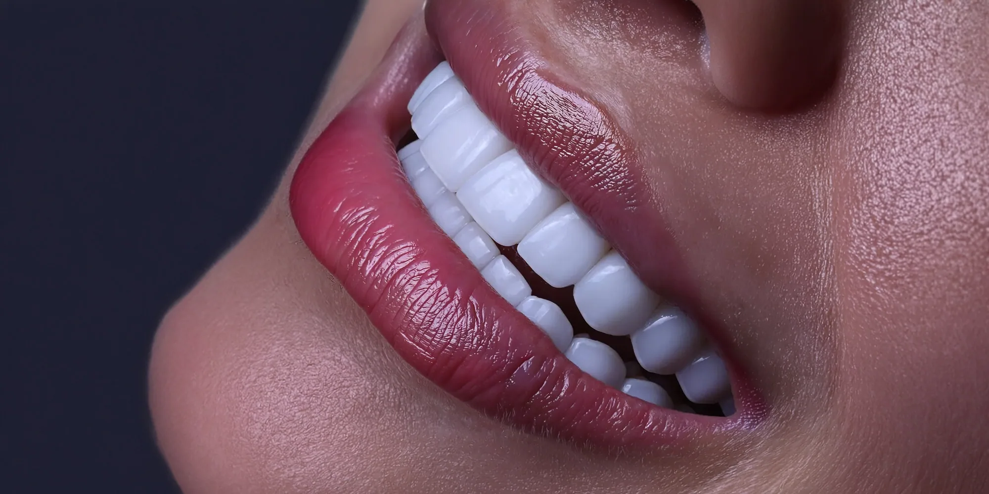 Woman smiling, Smile Forever patient